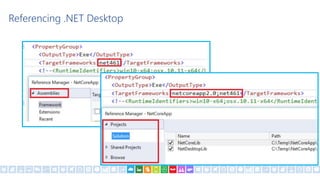 Referencing .NET Desktop
 