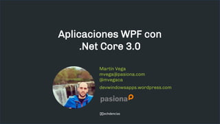 WPF .Net Core apps | PPTX