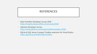 Effective .NET Core Unit Testing with SQLite and Dapper | PPTX