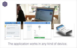 The application works in any kind of device.

 
