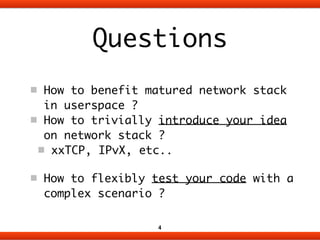Library Operating System for Linux #netdev01 | PDF