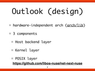 Library Operating System for Linux #netdev01 | PDF