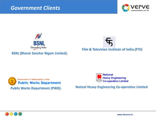 Government Clients www.theverve.in 