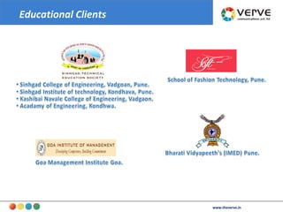 Educational Clients www.theverve.in 