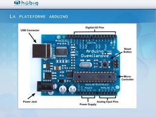 LA   PLATEFORME ARDUINO
 