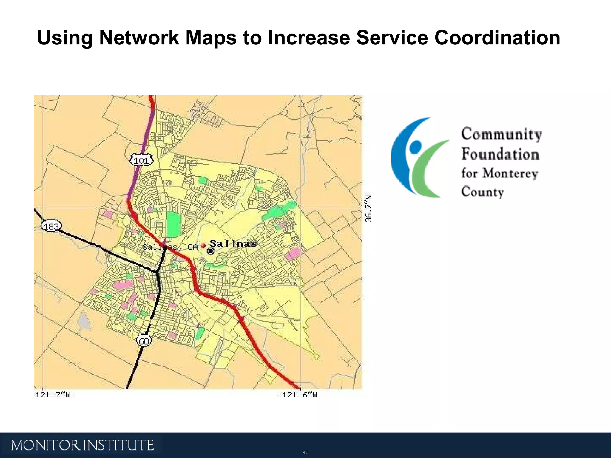 Using Network Maps to Increase Service Coordination Using Network Maps to Increase Connection, Coordination of Services 