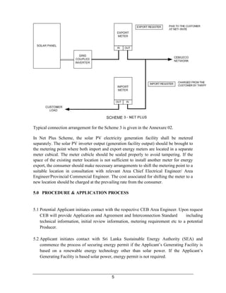 Net energy metering manual for three schemes | PDF