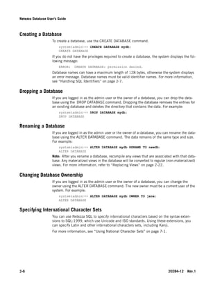 Netezza database users_guide | PDF