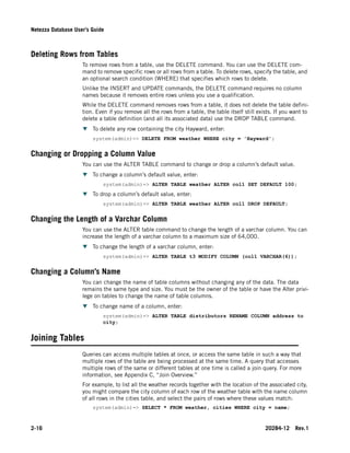 Netezza database users_guide | PDF