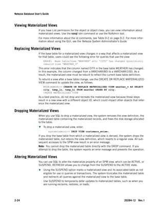 Netezza database users_guide | PDF