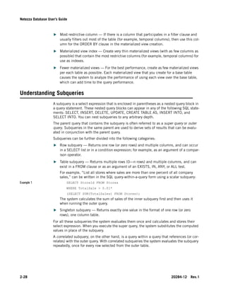Netezza database users_guide | PDF