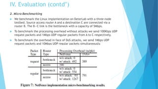 Presentation for NetFence paper. | PPTX