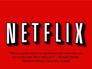 Bottom-line ValueNetflix provides an environment that fosters talent and does not stifle creativity or freedom.