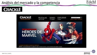 Análisis del mercado y la competencia

15

BRIEF DEL CLIENTE

 