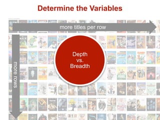 Product Vs Rows Consumer Science and Product Development at Netflix - OSCON 2012 | KEY