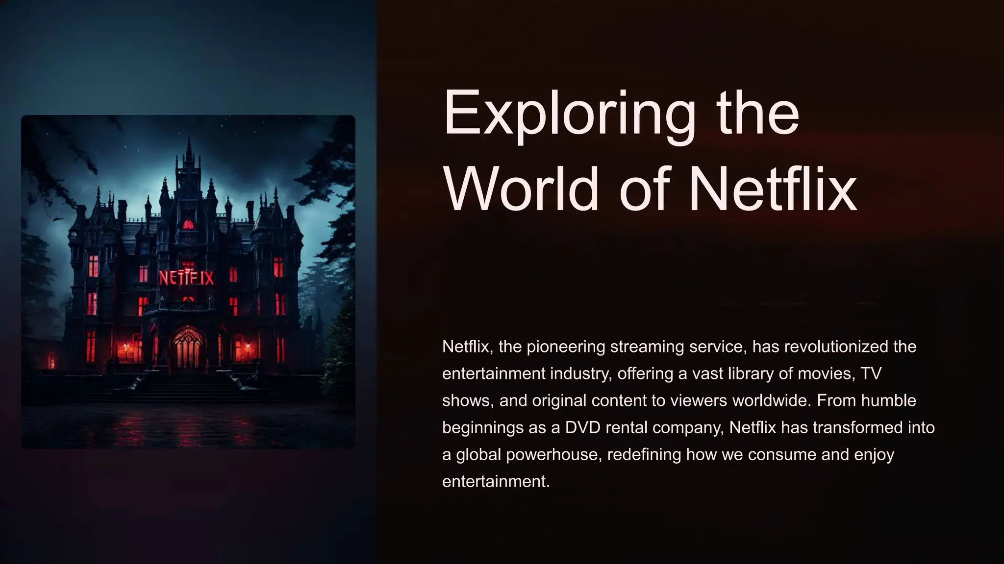 Revolutionizing Entertainment The Impact of Streaming Services PPTX