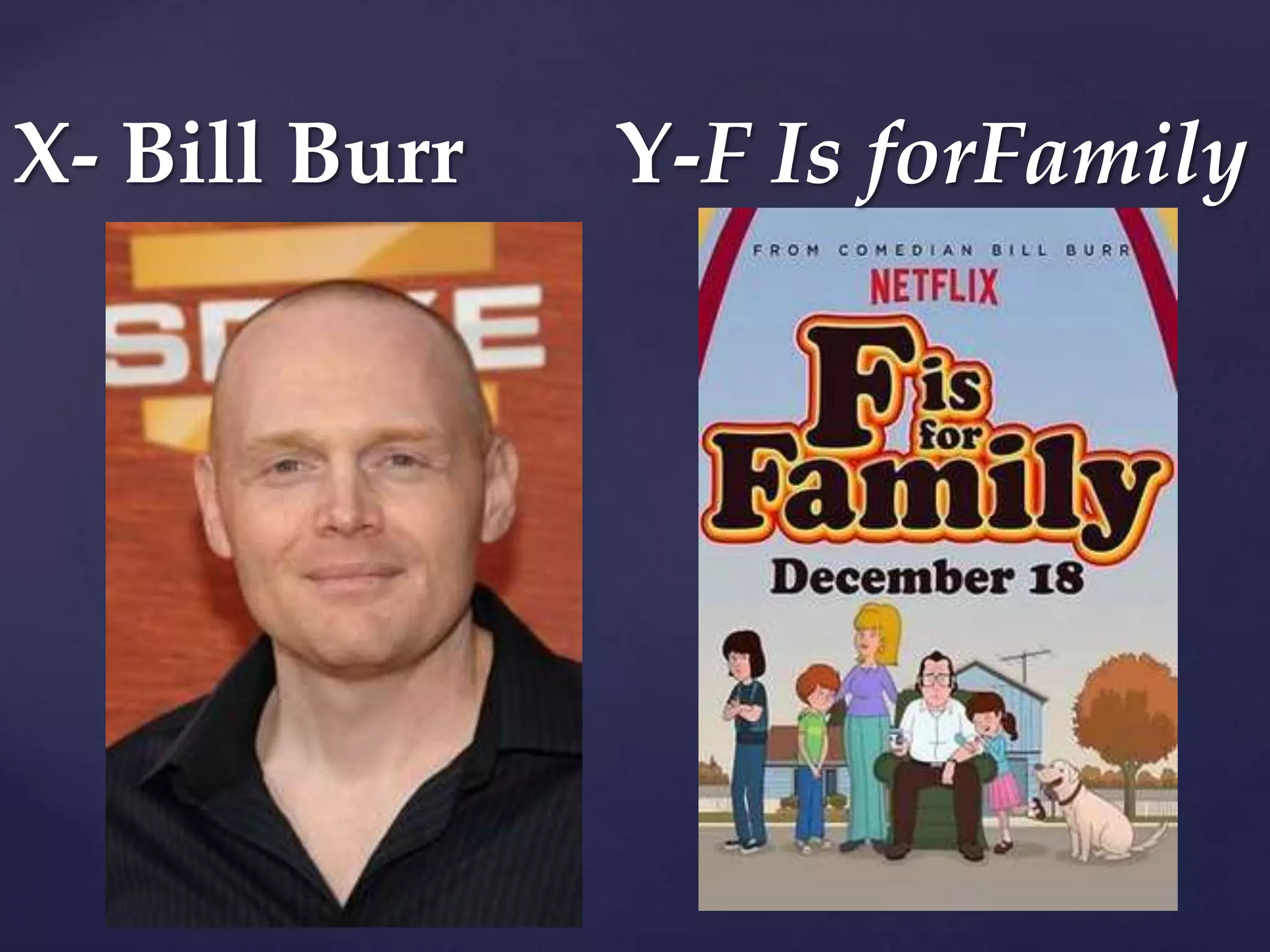 X- Bill Burr Y-F Is forFamily
 