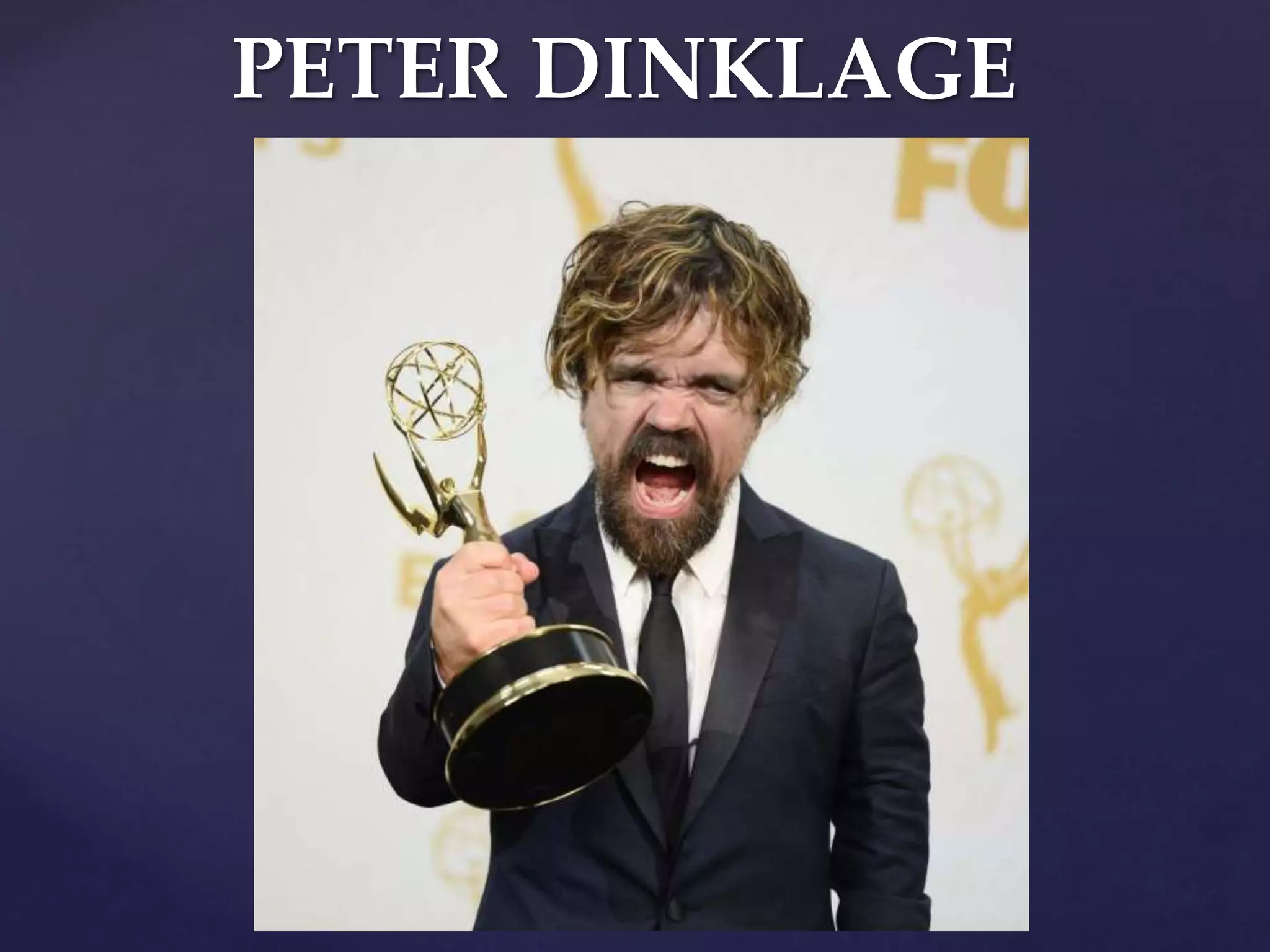 PETER DINKLAGE
 
