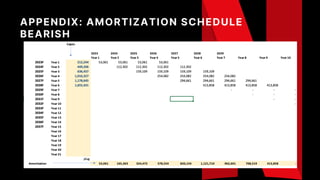 APPENDIX: AMORTIZATION SCHEDULE
BEARISH
 