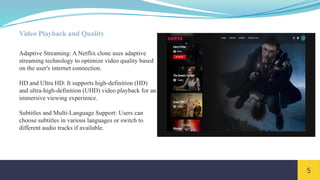 Netflix Clone that standarize the netflixfeatures.pptx