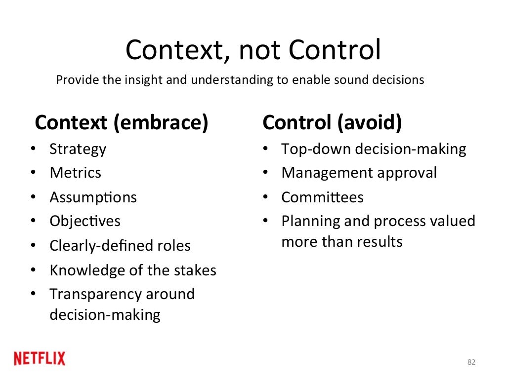 Netflix culture deck