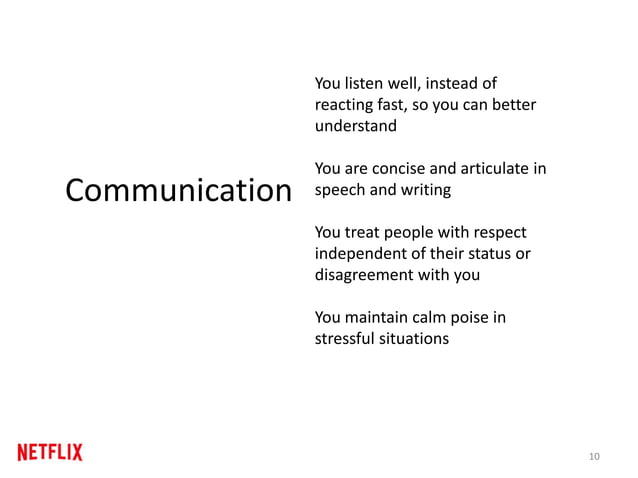 The Netflix Culture document. A template for Culture in your company ...