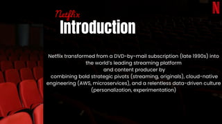 Netflix digital transformation.pdf important | PDF