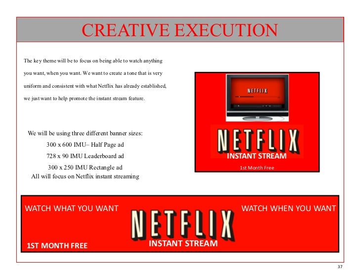 Netflix Promotional Campaign
