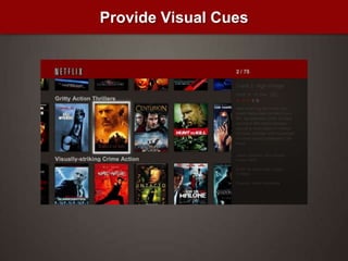 0.1 second: Feeling of instantaneous response1.0 second: Keeps flow of thought seamless10 seconds:Keeps the user’s attentionPerceived PerformanceNielsen 2010, 1993; Miller 1968; Card et al. 1991