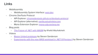 "Hidden difficulties of debugger implementation for .NET WASM apps", Andrii Rublov