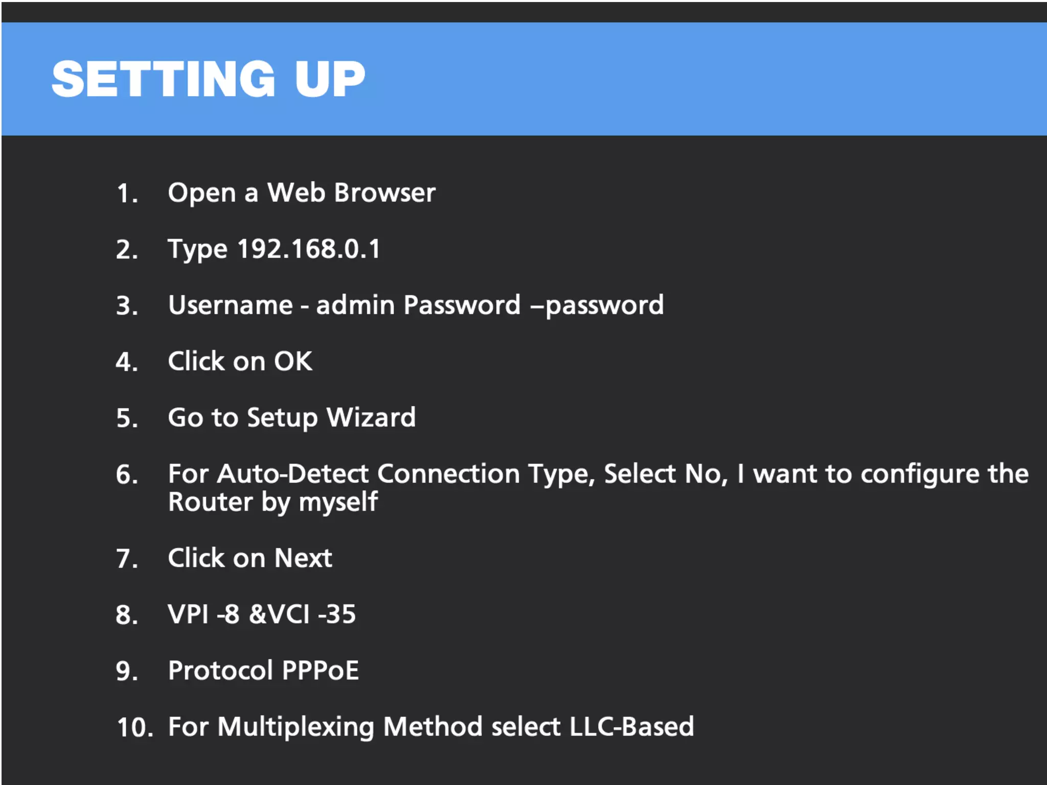 Netgear DM111 Router Configuration Guide | PPT - Netgear G Router Configuration Process