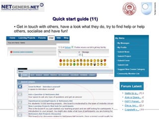 OPENSOURCELEARNINGPROJECTS @ Netgeners.NET