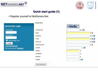 OPENSOURCELEARNINGPROJECTS @ Netgeners.NET