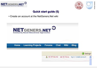 OPENSOURCELEARNINGPROJECTS @ Netgeners.NET