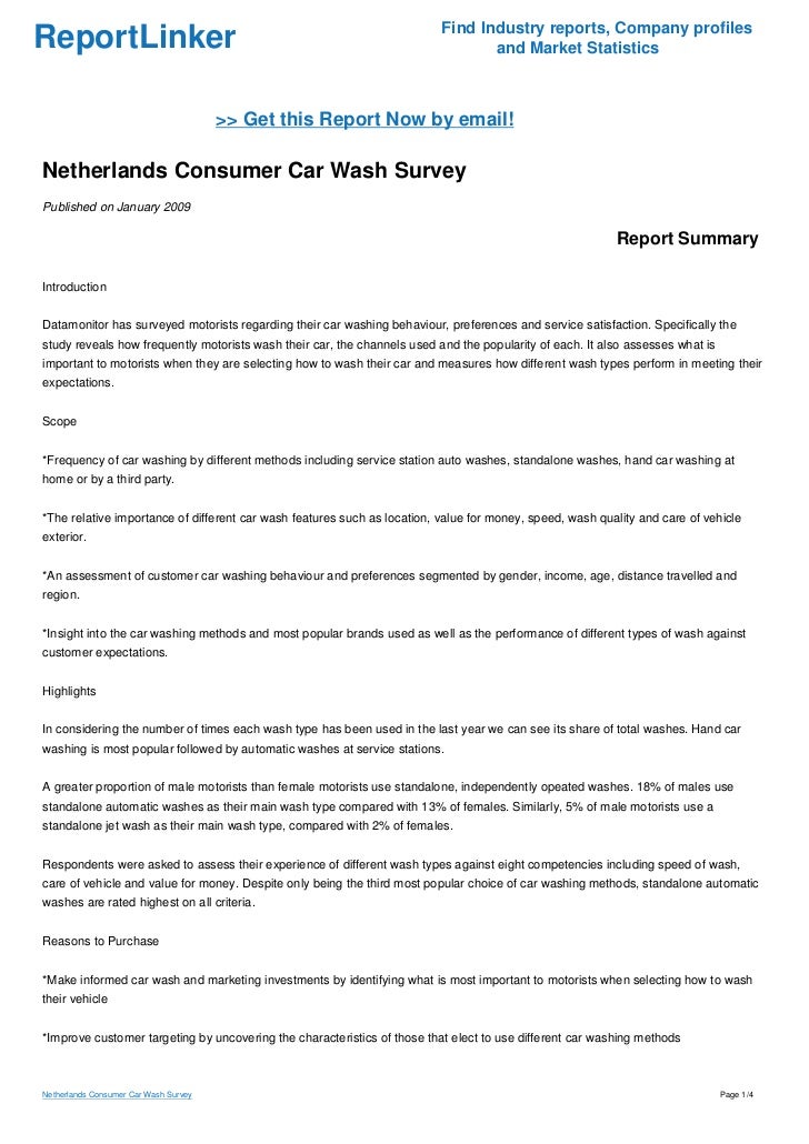 Car Wash Survey Questions Car Wash Survey Questions