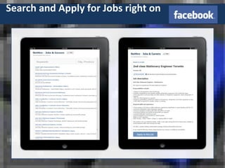 Search and Apply for Jobs right on
 