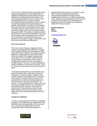 Netimperative Social Media Report 2009  Final