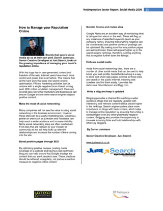 Netimperative Social Media Report 2009  Final