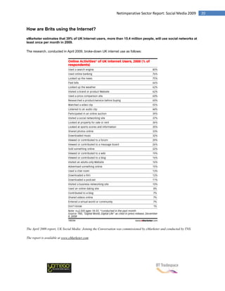 Netimperative Social Media Report 2009  Final