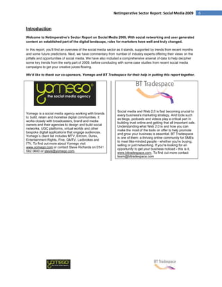 Netimperative Social Media Report 2009  Final
