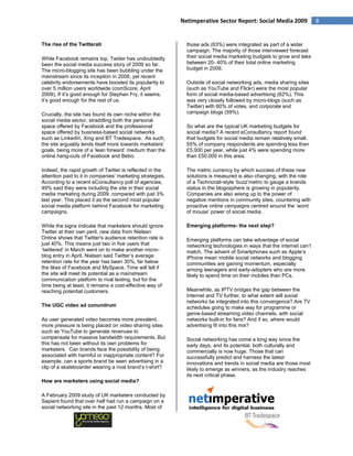 Netimperative Social Media Report 2009  Final