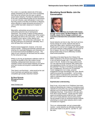 Netimperative Social Media Report 2009  Final