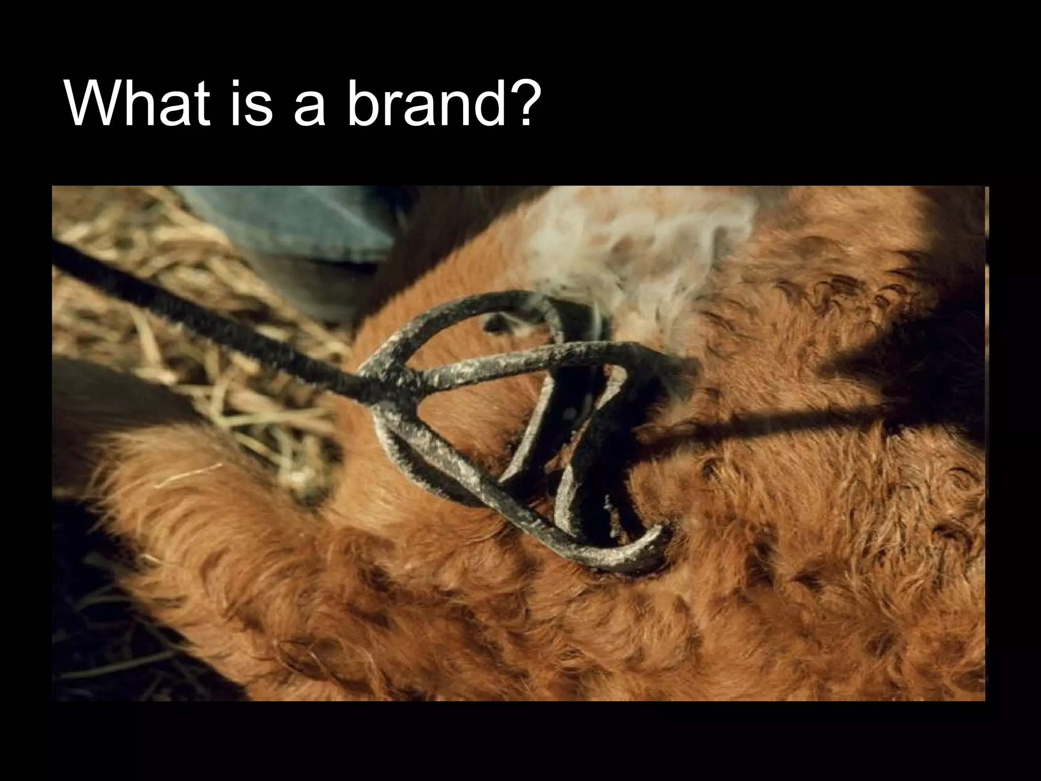 What is a brand? 