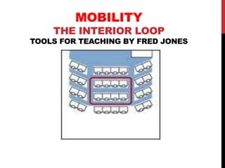 MOBILITY
THE INTERIOR LOOP
TOOLS FOR TEACHING BY FRED JONES
 