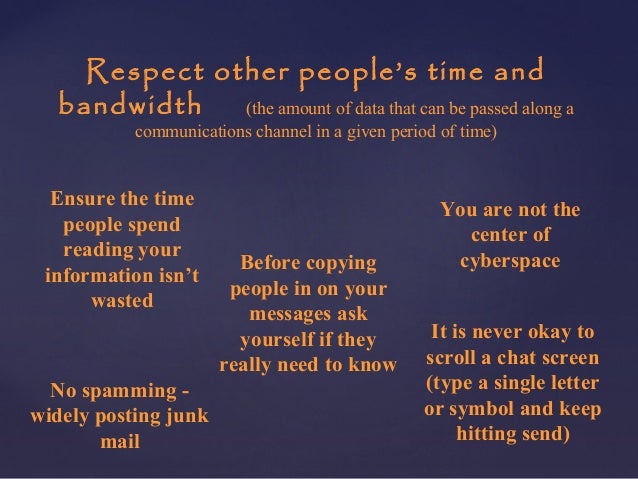 examples of bad netiquette examples of bad netiquette
