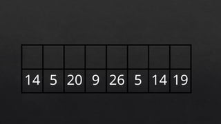 14 5 20 9 26 5 14 19
 
