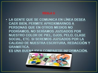 REGLA 5:
 