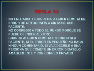 Netiquetas 10 reglas basicas danna barco y bernate 