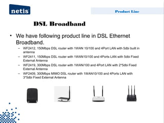 Netis Products | PPT