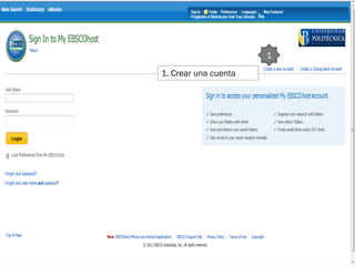 ©2010. EGCTI-UPR
1
1. Crear una cuenta
 